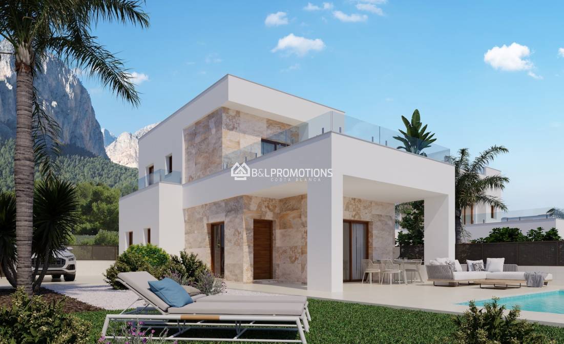 Nieuwbouw - Vrijstaande villa -
Polop