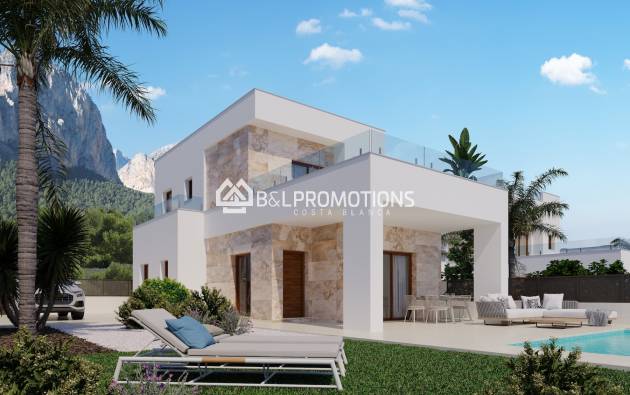 Nieuwbouw - Vrijstaande villa -
Polop