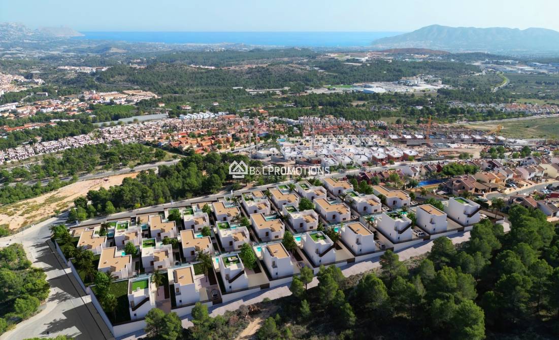 Nieuwbouw - Vrijstaande villa -
Polop