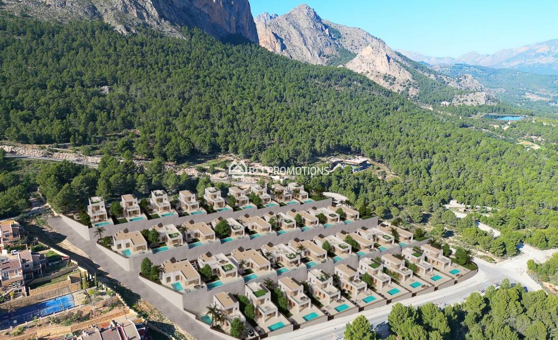 Nieuwbouw - Vrijstaande villa -
Polop