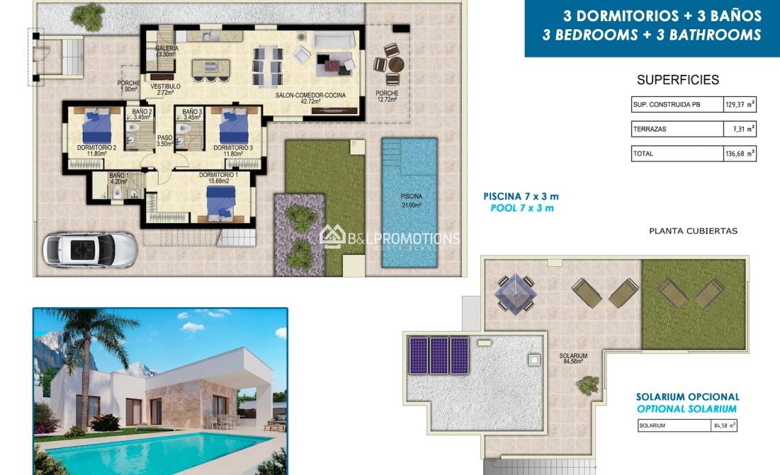 Nieuwbouw - Vrijstaande villa -
Polop