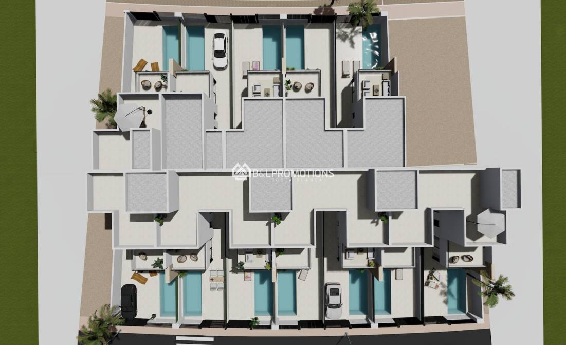 Nueva construcción - Chalet pareado -
San Javier - Santiago de la Ribera