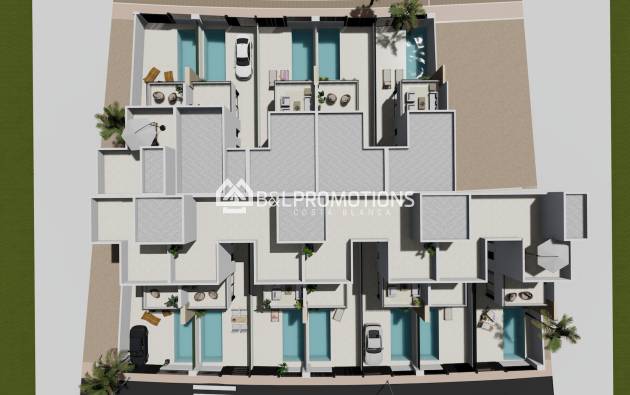 Nueva construcción - Chalet pareado -
San Javier - Santiago de la Ribera