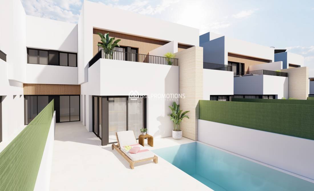 Nueva construcción - Chalet pareado -
San Javier - Santiago de la Ribera