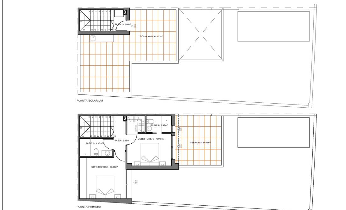 Nueva construcción - Chalet pareado -
San Javier - Santiago de la Ribera