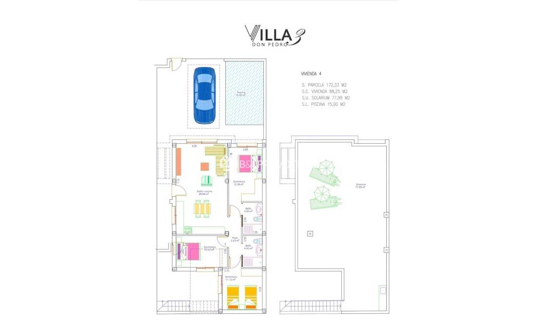 Új építésű ingatlan - Villa -
San Javier