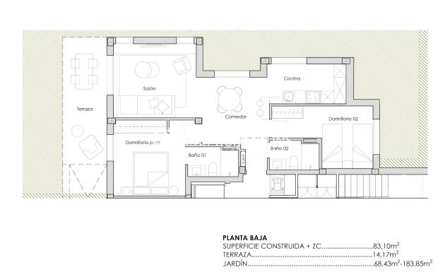 Nueva construcción - Apartamento -
Torre Pacheco - Santa Rosalia