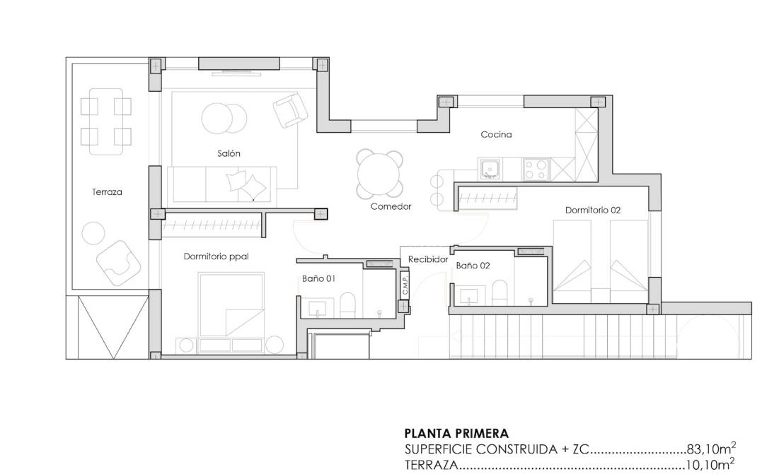 Nueva construcción - Apartamento -
Torre Pacheco - Santa Rosalia