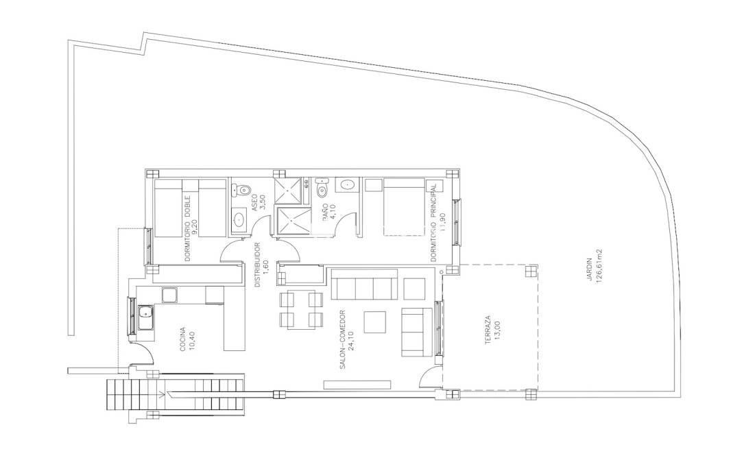 Nouvelle construction - Bungalow -
San Miguel de Salinas