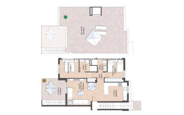 Nouvelle construction - Bungalow -
San Miguel de Salinas