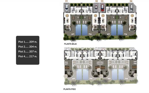 New build - Semi detached villa -
Heredades