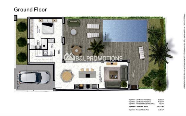 New build - Semi detached villa -
Heredades