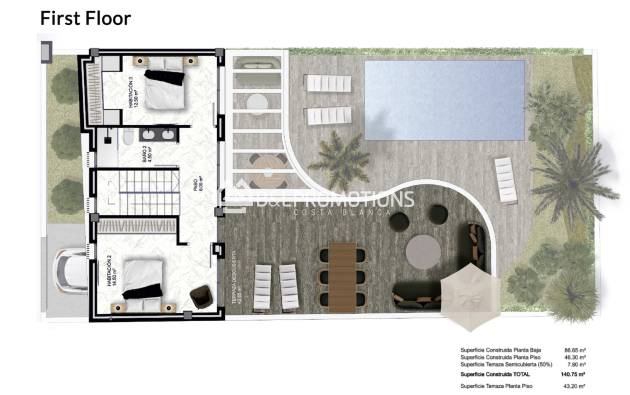 New build - Semi detached villa -
Heredades