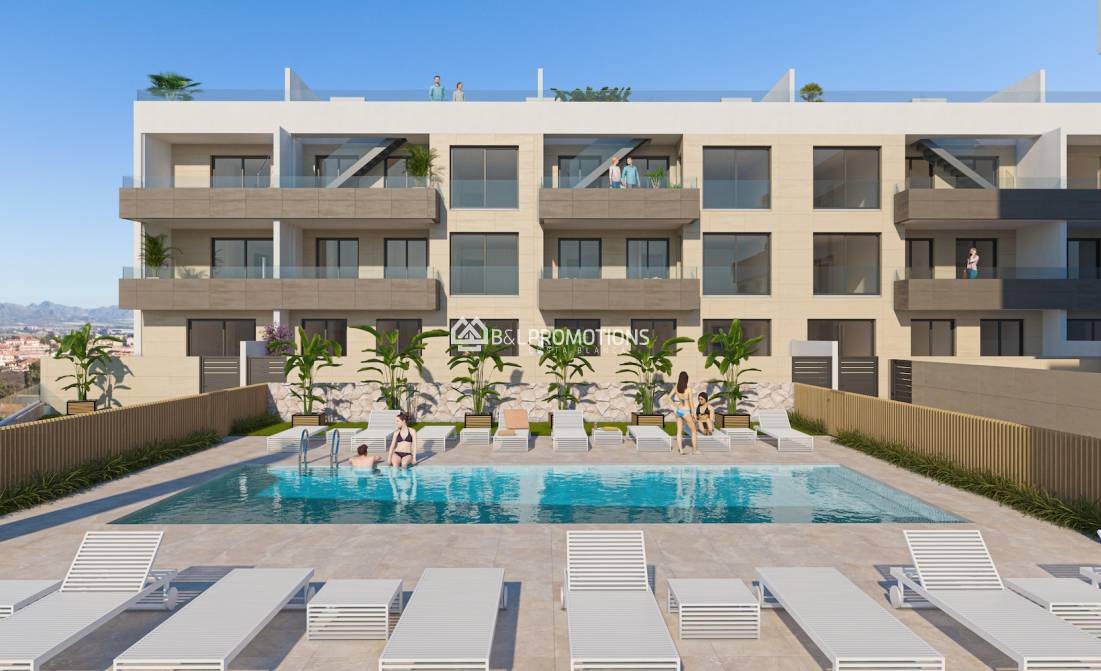 Nouvelle construction - Appartement -
Aguilas - Terrazas de Levante