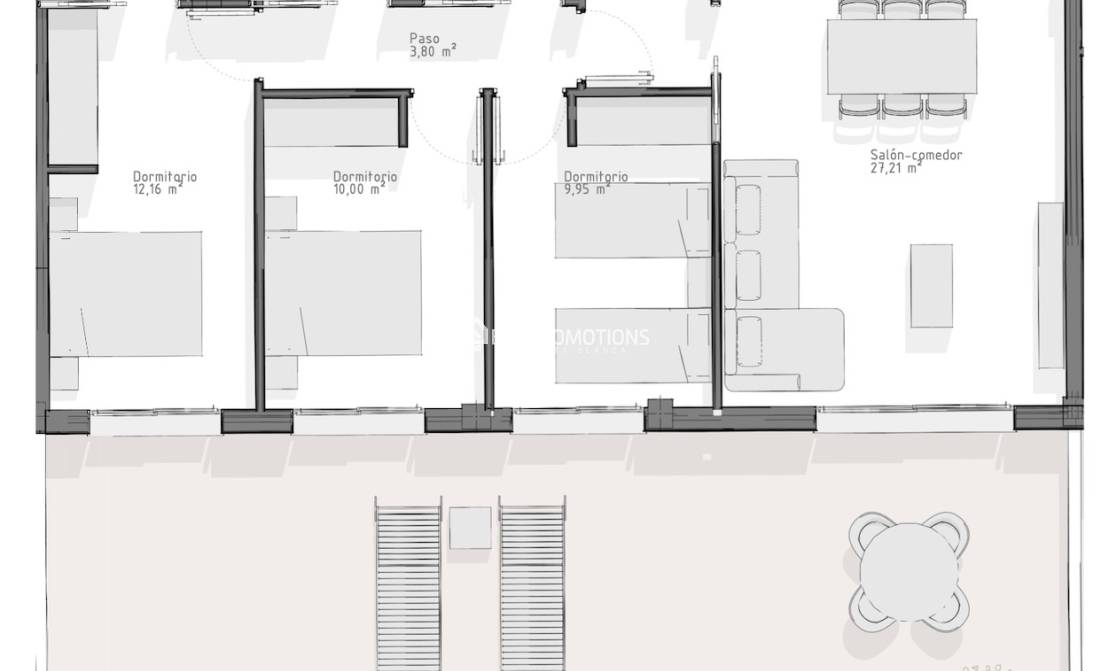 Nouvelle construction - Appartement -
Aguilas - Terrazas de Levante