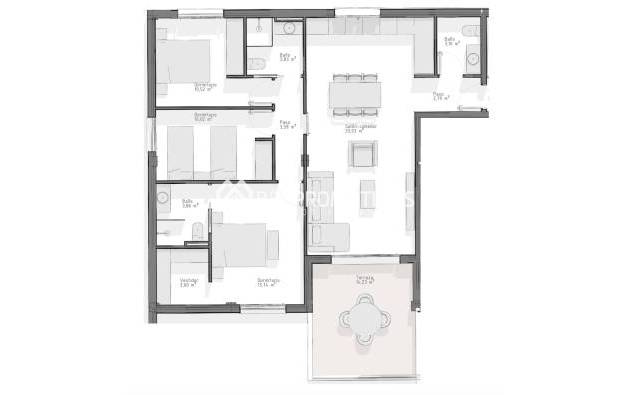 Nouvelle construction - Appartement -
Aguilas - Terrazas de Levante