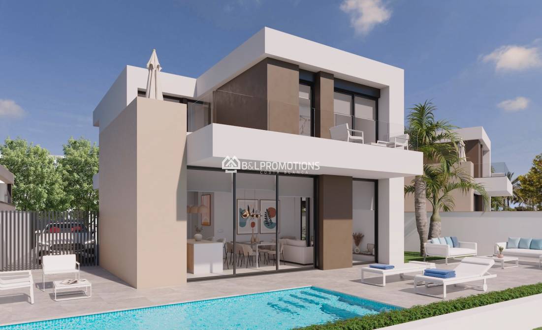 Nueva construcción - Chalet independiente -
Los Alcázares - Roda Golf