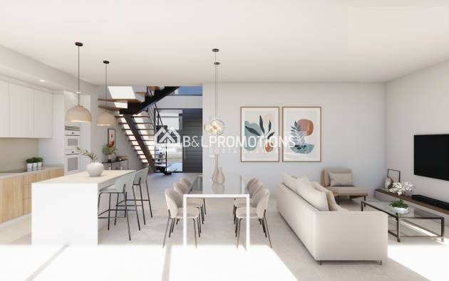 Nueva construcción - Chalet independiente -
Los Alcázares - Roda Golf