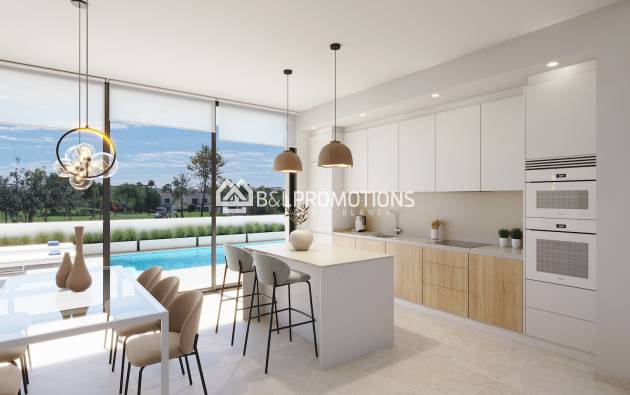 Nueva construcción - Chalet independiente -
Los Alcázares - Roda Golf