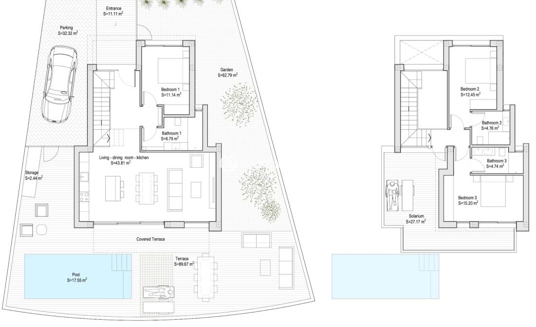 Nueva construcción - Chalet independiente -
Los Alcázares - Roda Golf