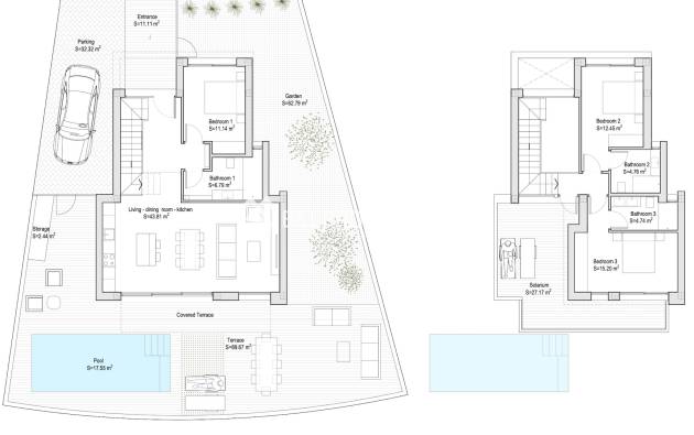 Nueva construcción - Chalet independiente -
Los Alcázares - Roda Golf