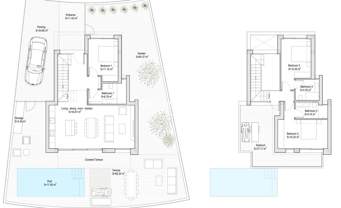 Nueva construcción - Chalet independiente -
Los Alcázares - Roda Golf