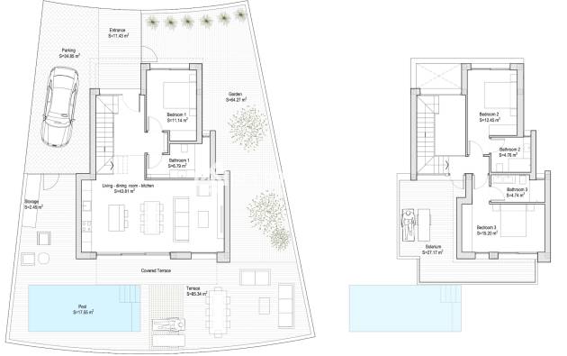 Nueva construcción - Chalet independiente -
Los Alcázares - Roda Golf