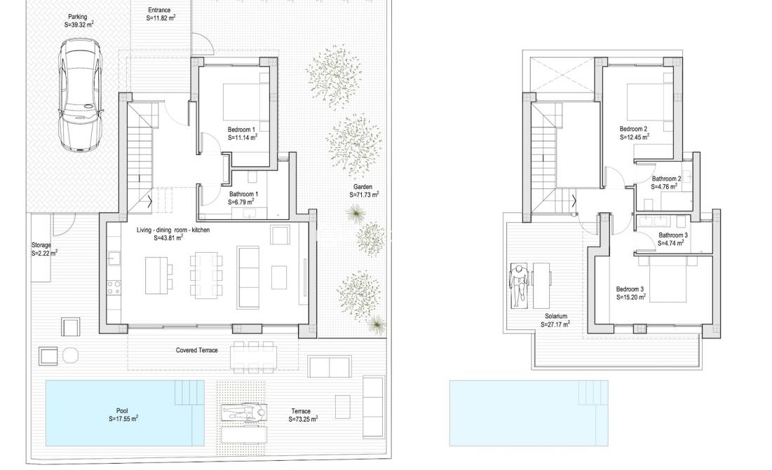 Nueva construcción - Chalet independiente -
Los Alcázares - Roda Golf