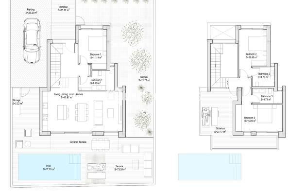Nueva construcción - Chalet independiente -
Los Alcázares - Roda Golf
