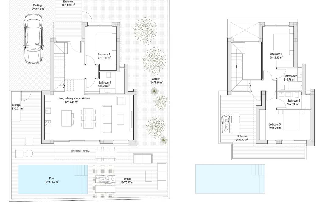 Nueva construcción - Chalet independiente -
Los Alcázares - Roda Golf