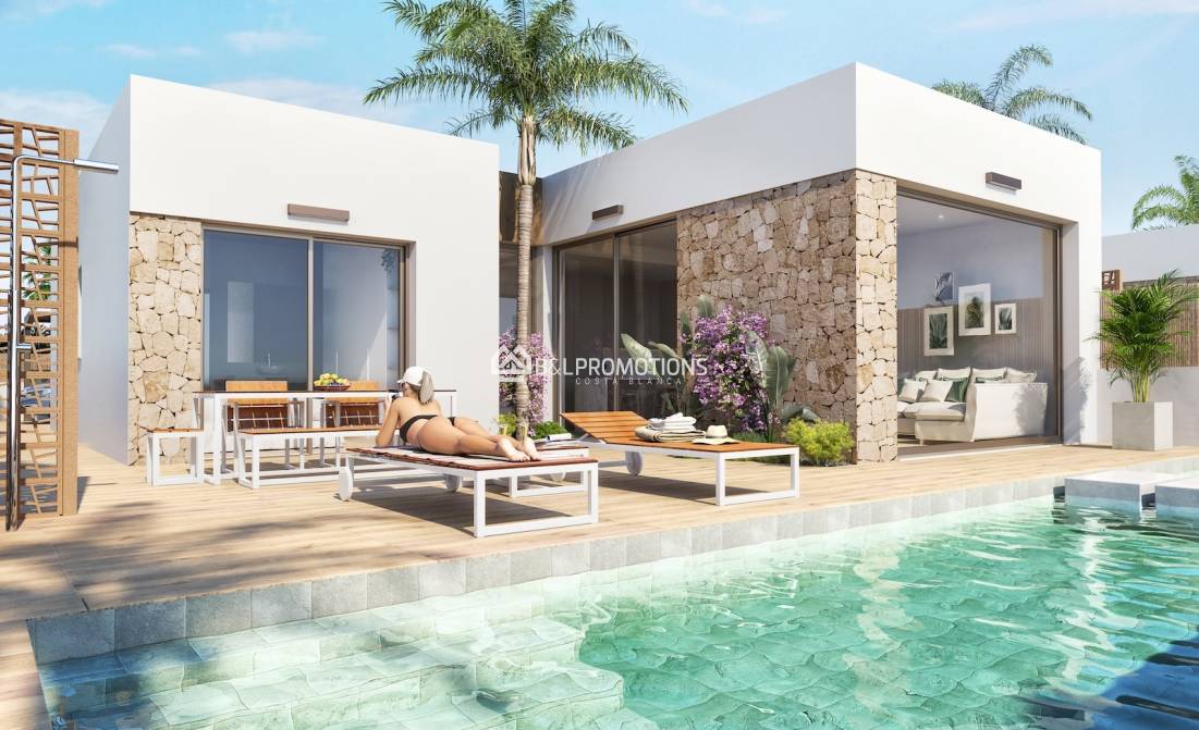 Nieuwbouw - Vrijstaande villa -
Los Alcázares - Serena Golf