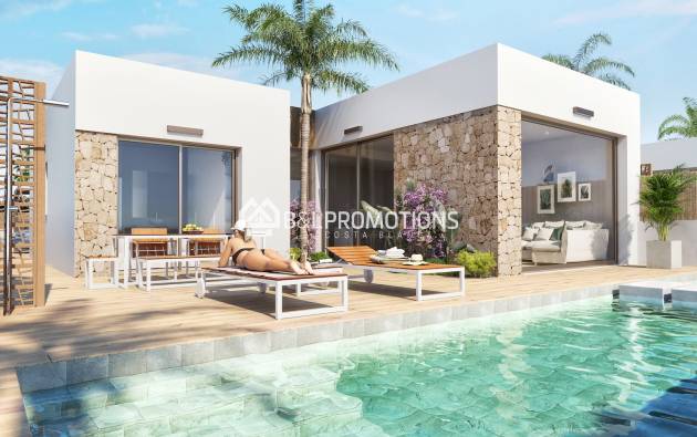 Nieuwbouw - Vrijstaande villa -
Los Alcázares - Serena Golf