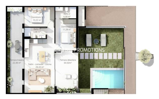 Nueva construcción - Bungalow -
San Pedro del Pinatar