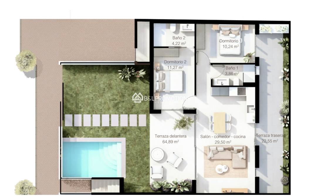 Nueva construcción - Bungalow -
San Pedro del Pinatar