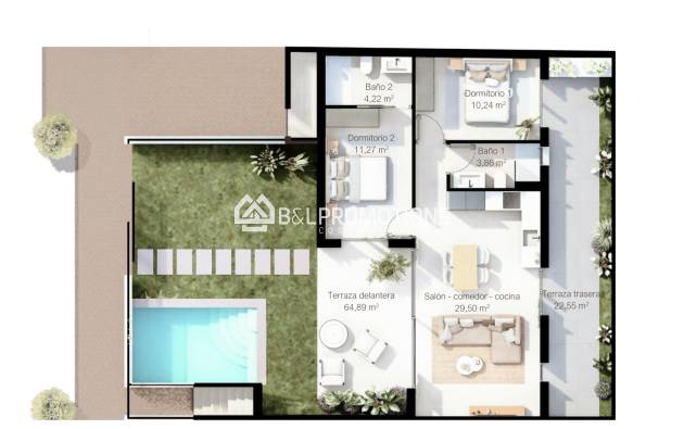 Nueva construcción - Bungalow -
San Pedro del Pinatar