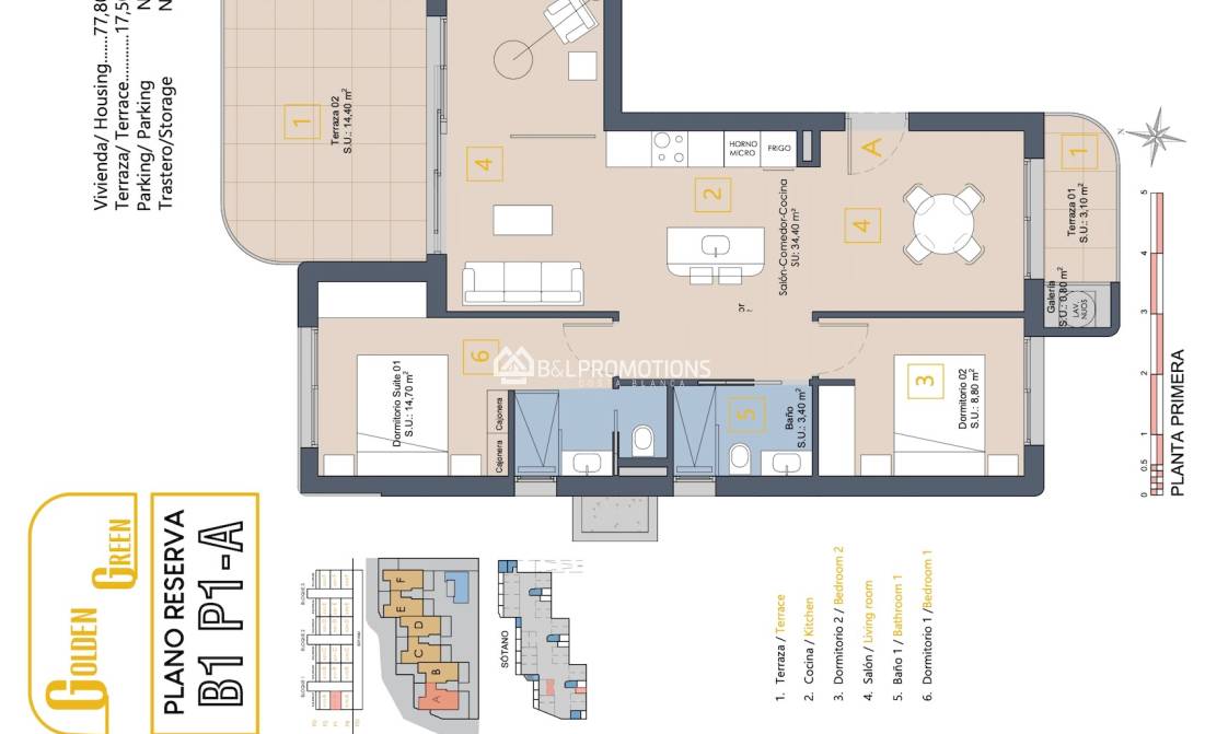 Nieuwbouw - Appartement -
Los Alcazares