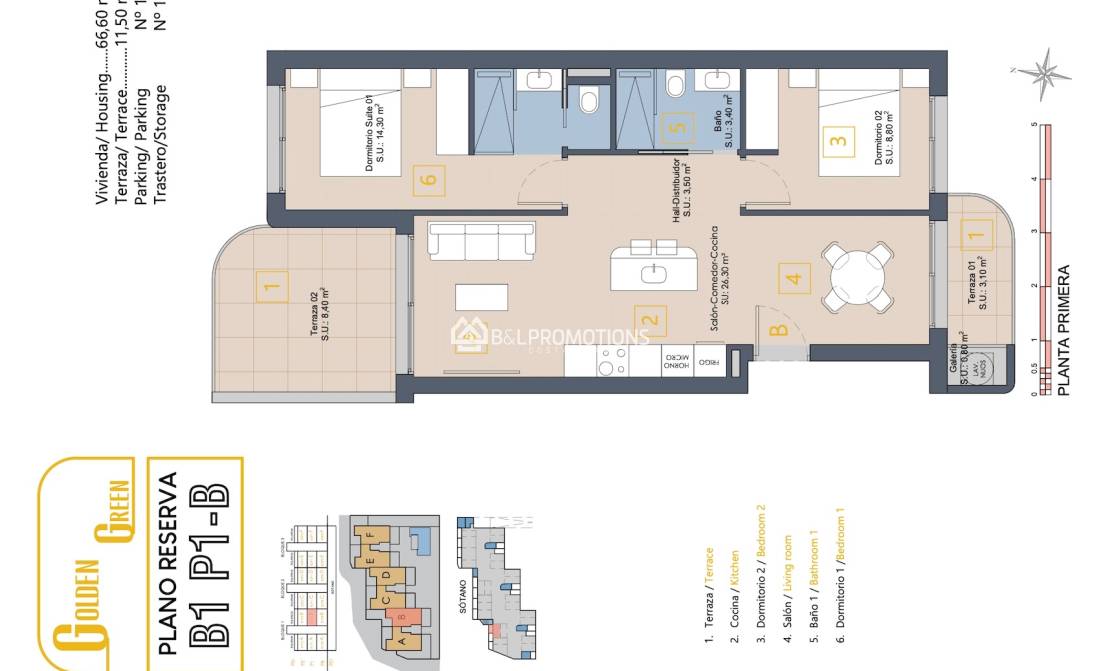 Nieuwbouw - Appartement -
Los Alcazares