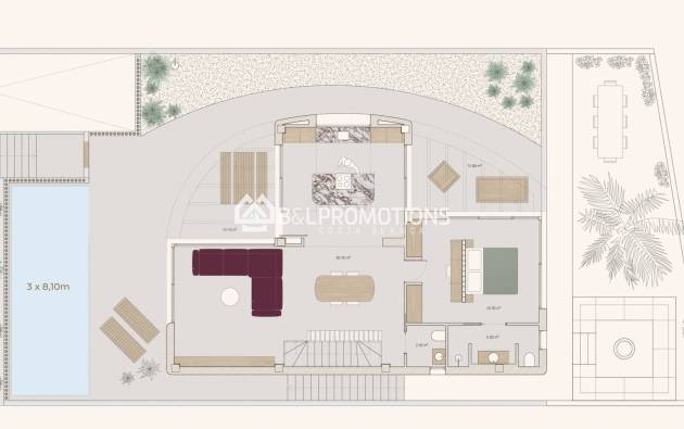Nueva construcción - Chalet independiente -
Alicante - La Finca Golf