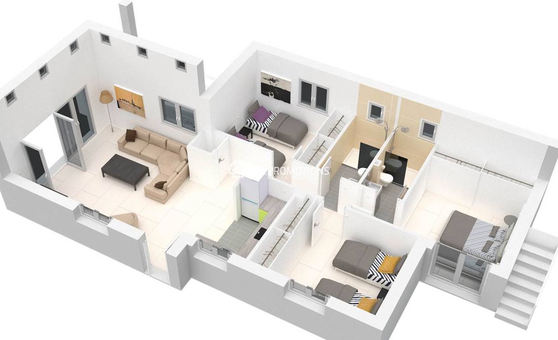 Nueva construcción - Chalet independiente -
Los Alcázares - Serena Golf