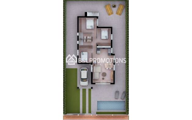 Nueva construcción - Chalet independiente -
Los Alcázares - Serena Golf