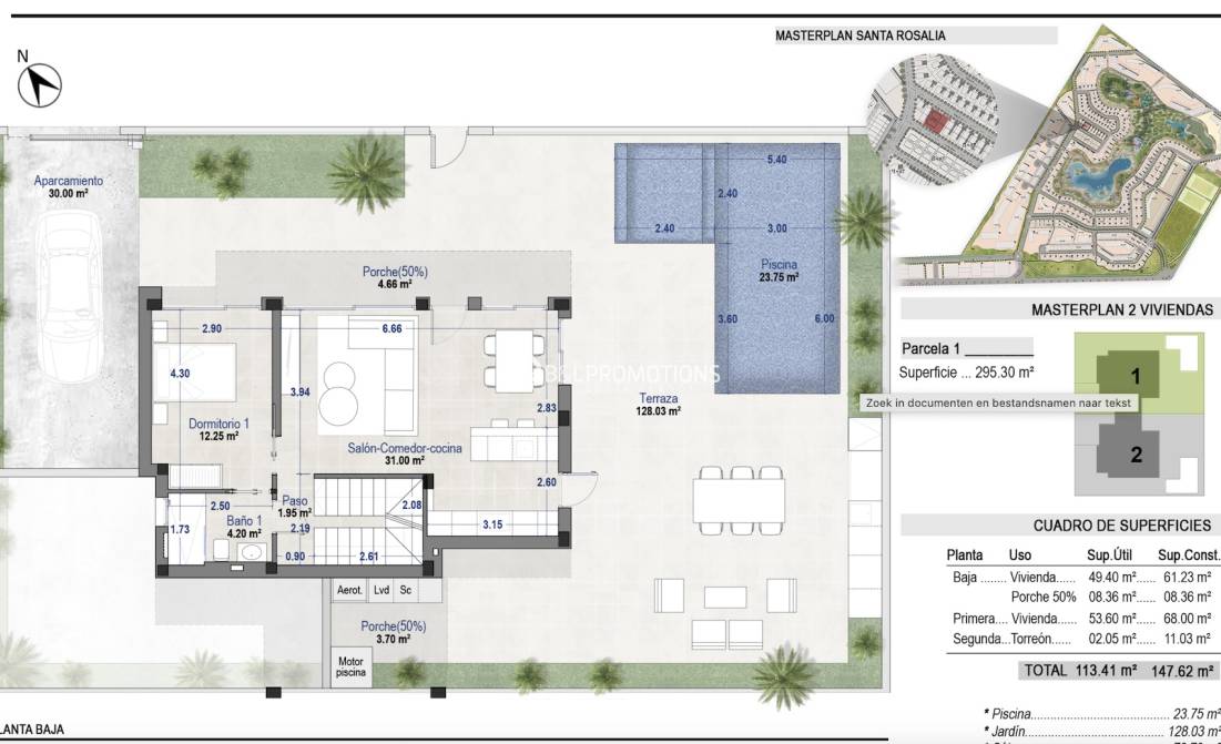 Nueva construcción - Chalet independiente -
Torre Pacheco - Santa Rosalia
