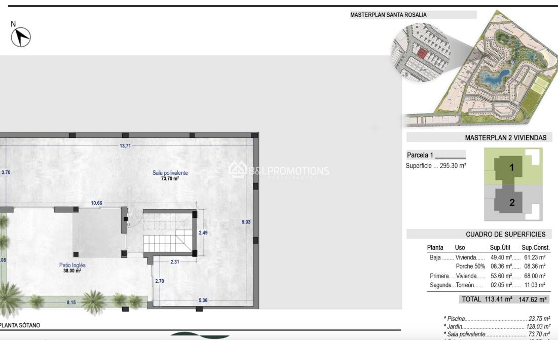 Nueva construcción - Chalet independiente -
Torre Pacheco - Santa Rosalia
