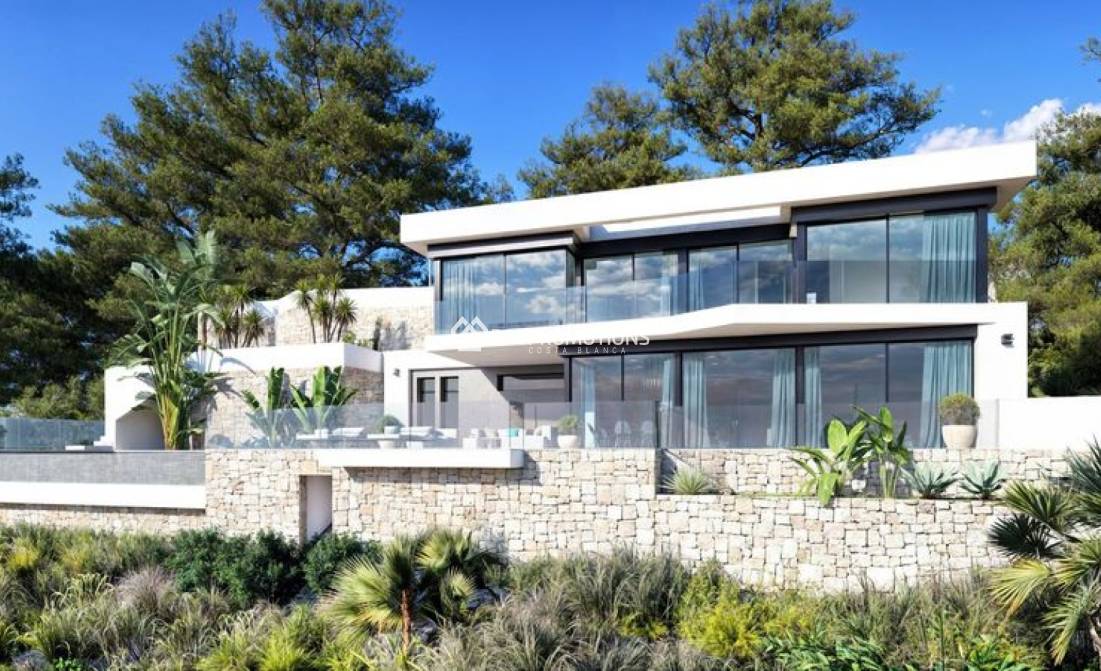 Nueva construcción - Chalet independiente -
Moraira