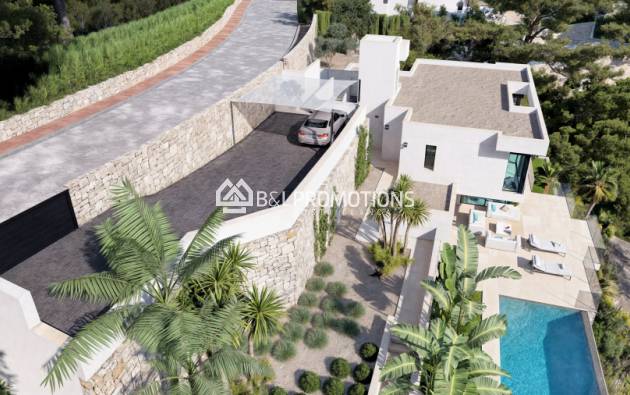 Nueva construcción - Chalet independiente -
Moraira