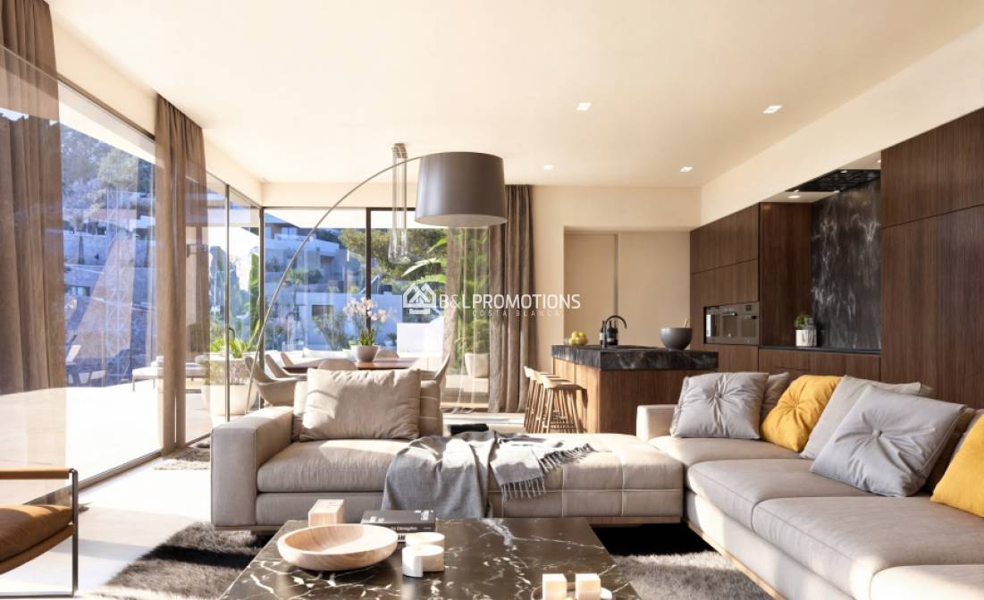 Nueva construcción - Chalet independiente -
Moraira