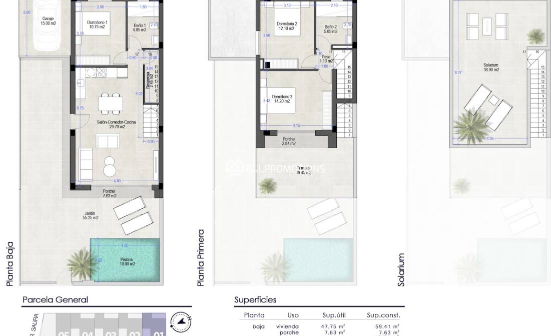 Nueva construcción - Chalet independiente -
San Javier - Santiago de la Ribera