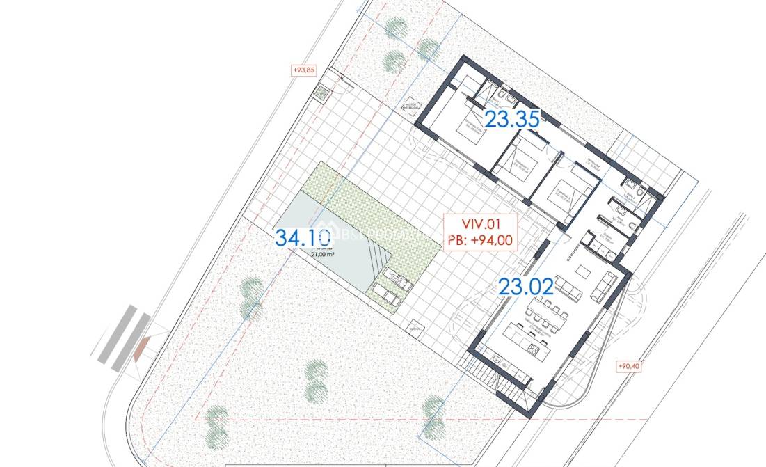 Nueva construcción - Chalet independiente -
Alicante - La Finca Golf