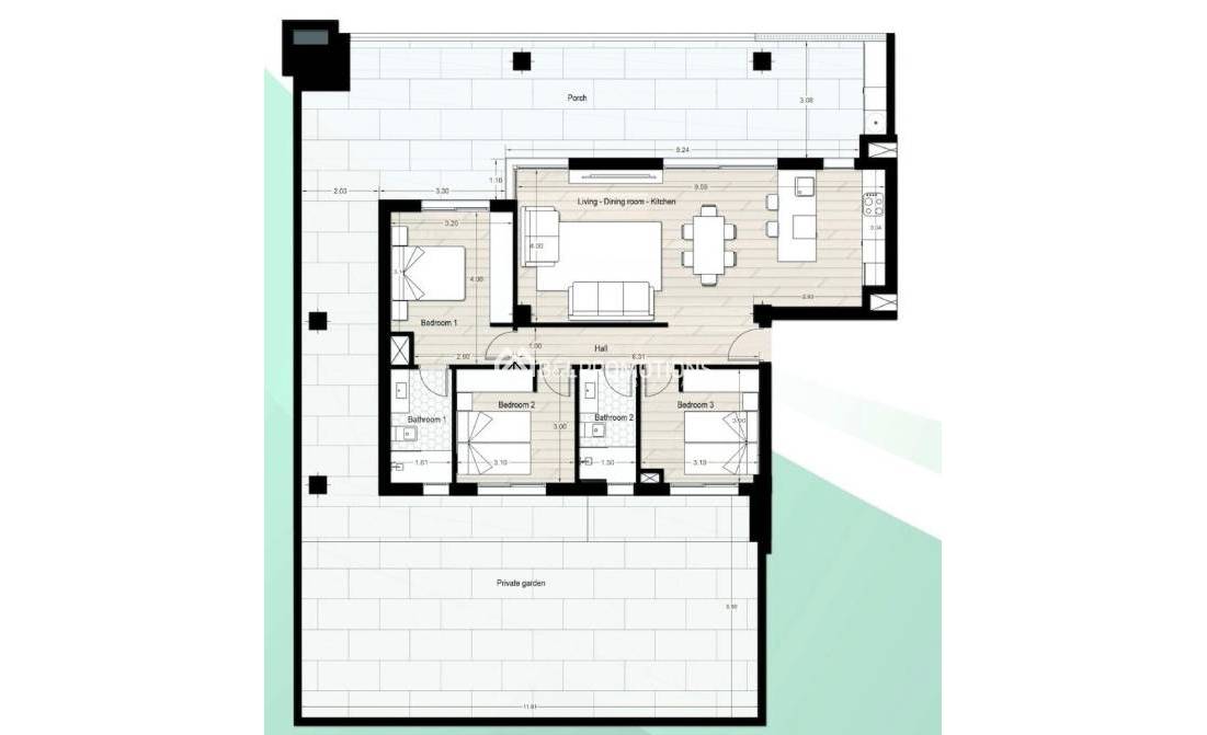 Nueva construcción - Apartamento -
Los Alcázares