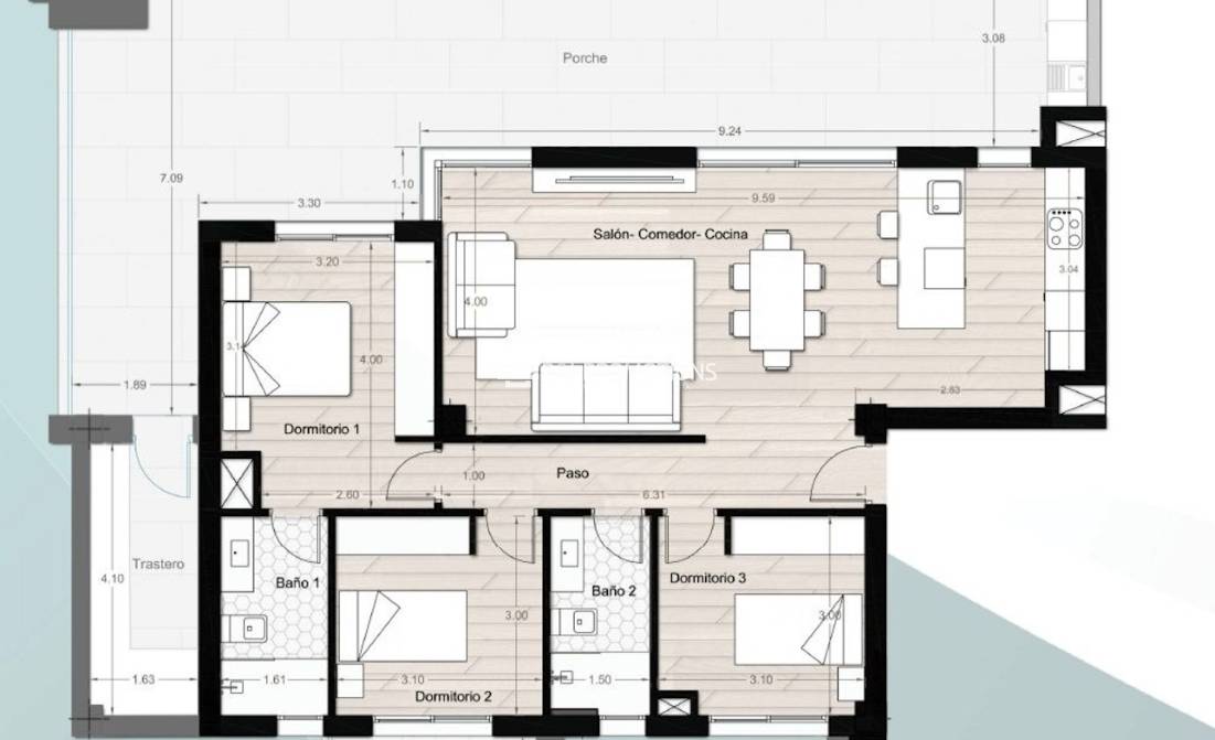 Nueva construcción - Apartamento -
Los Alcázares