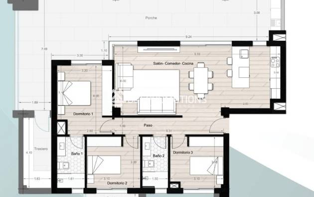 Nueva construcción - Apartamento -
Los Alcázares